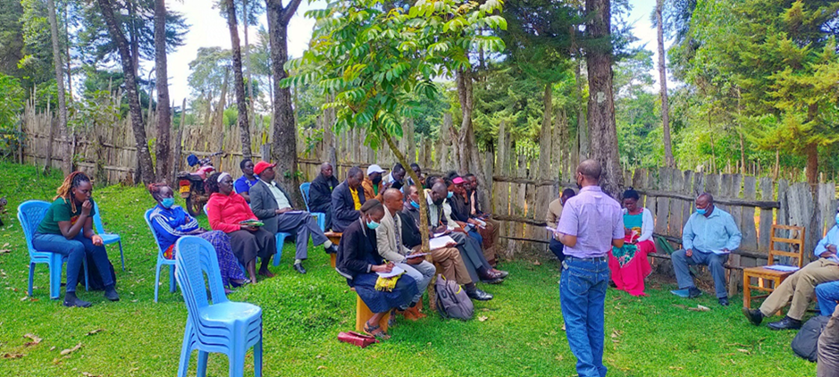 Training of enumerators and LPRT on data collection